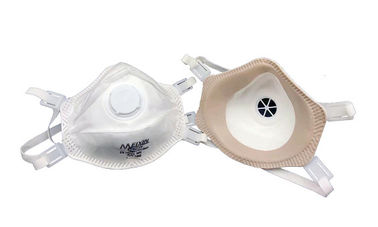 China Certificación blanca suave del CE del color del carbono de la máscara no irritante del respirador fábrica