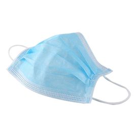 Skin Friendly Procedure Face Mask / Economical 3 Ply Surgical Face Mask