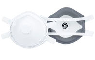 China Máscara disponible blanca del respirador, máscara de polvo de FFP2V para el campo industrial compañía