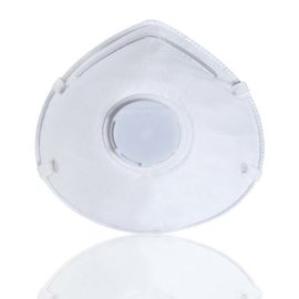 China Color blanco de moda no reutilizable hipoalérgico de la máscara de polvo de FFP1V solamente fábrica