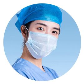 China Polvo anti respiración fácil de la máscara disponible de 3 capas no que irrita para la seguridad personal fábrica