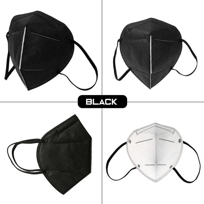 Material no tejido de la tela de la máscara de polvo de Cutsom N95 para protector al aire libre