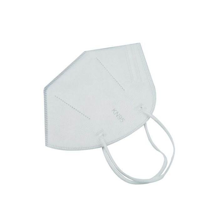 Máscara de polvo de respiración fácil N95, bacteriano anti no tejida de la máscara de la tela