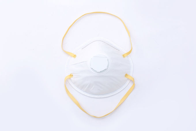 Máscaras no tejidas altas del respirador de la construcción de la tela de la máscara de la taza FFP2 del filtro de la eficacia