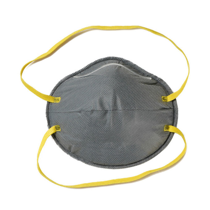 Piel disponible de la máscara de la contaminación de la seguridad amistosa con el corte ergonómico