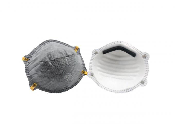 Eficacia activada Plys de la filtración de la máscara de polvo del carbono 4 alta para las áreas industriales